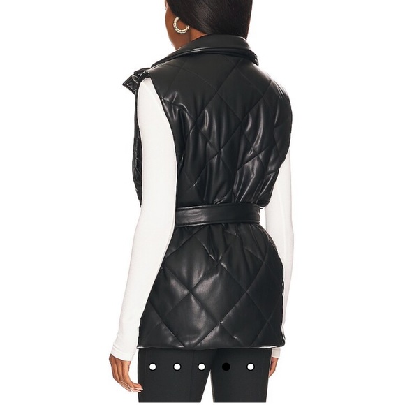 BLANKNYC Faux Leather Vest in Night Fever Size M - Picture 8 of 8